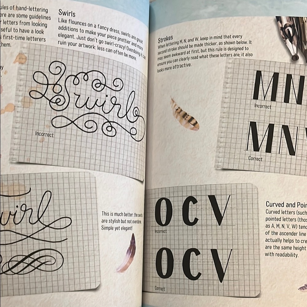 Hand Lettering & Calligraphy Art Book - Picture 5 of 11